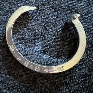 G&B Giles and Brother Le Beau Silver Bracelet